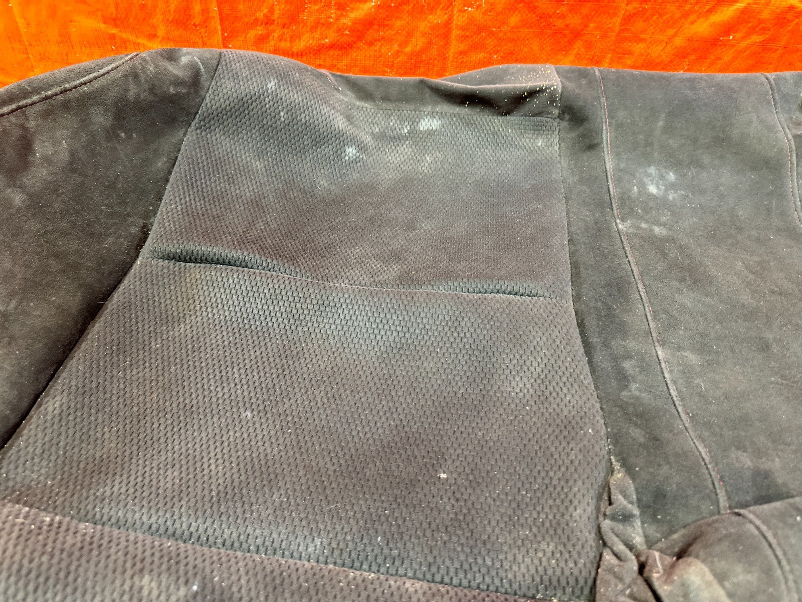 07 08 HONDA CIVIC SI SEDAN    REAR LOWERR SEAT SKIN COVER FABRIC CLOTH   3003