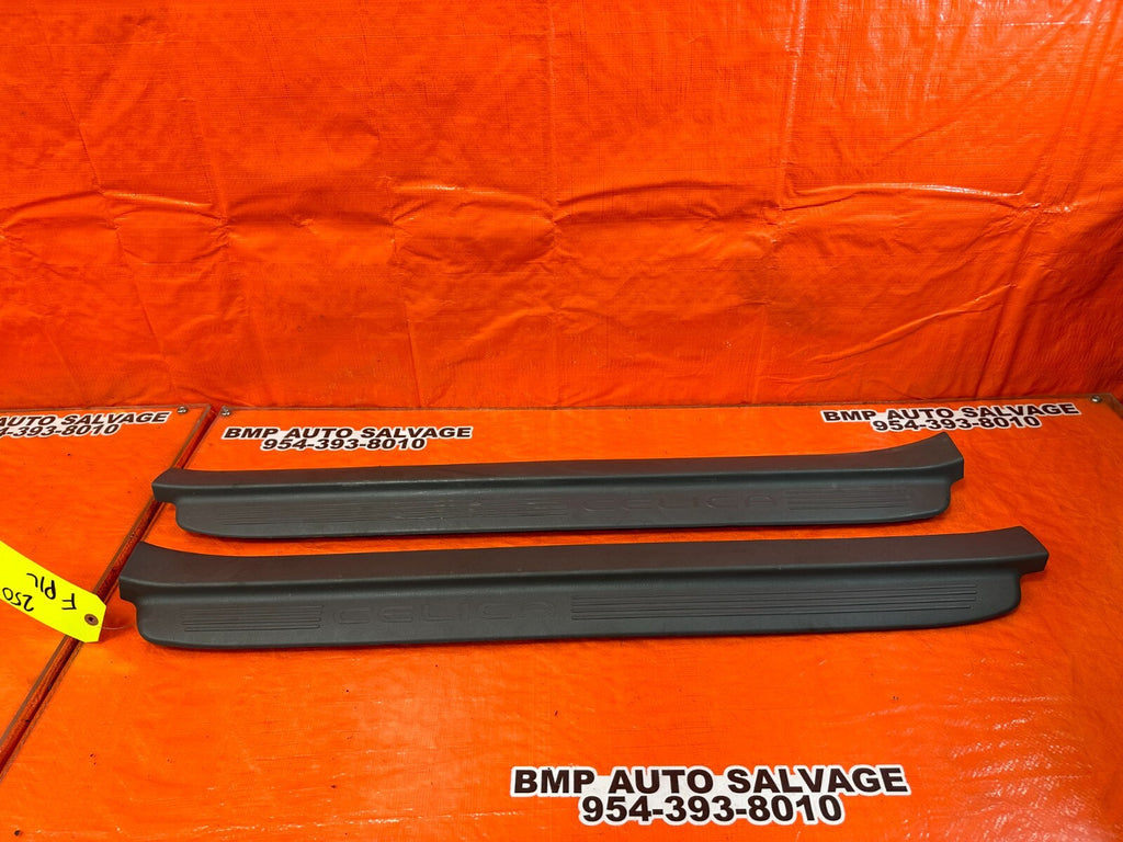 00 05 TOYOTA CELICA   DOOR SILL SCUFF PLATE FLOOR PILLAR SET LEFT RIGHT OEM #2500