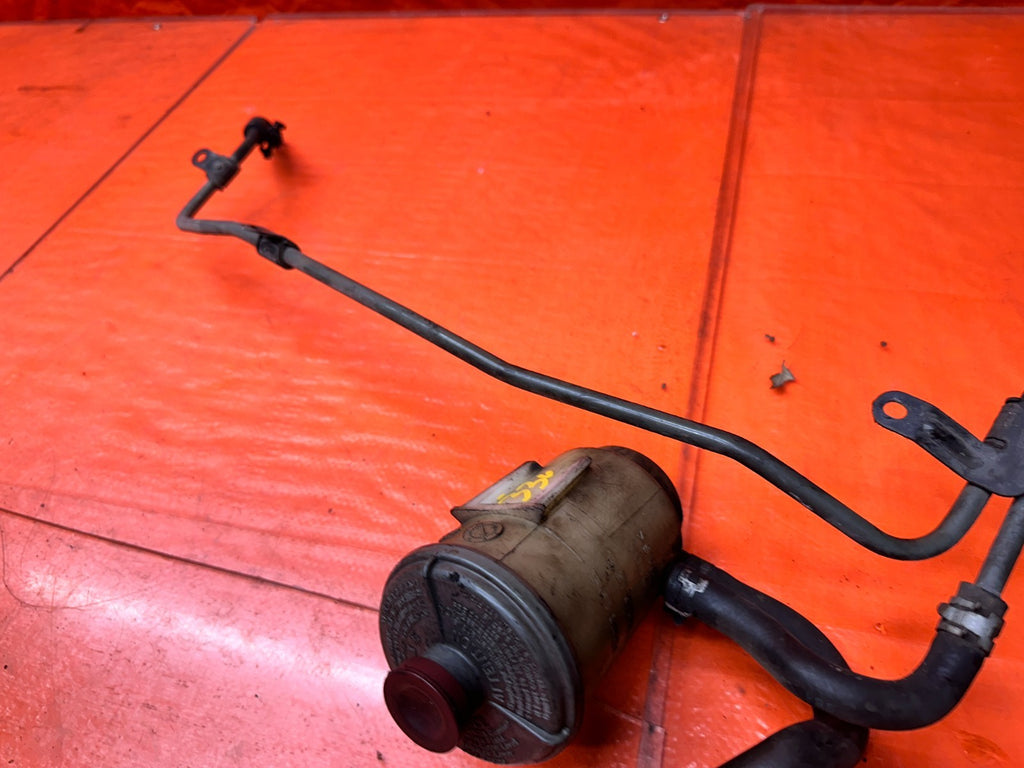 97 01 HONDA PRELUDE 2.2L POWER STEERING FLUID RESERVOIR BOTTLE WITH LINES #3368