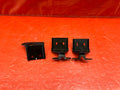 90 93 ACURA INTEGRA 2D   REAR SEAT HINGES / PIVOT BRACKETS   OEM FACTORY #1890
