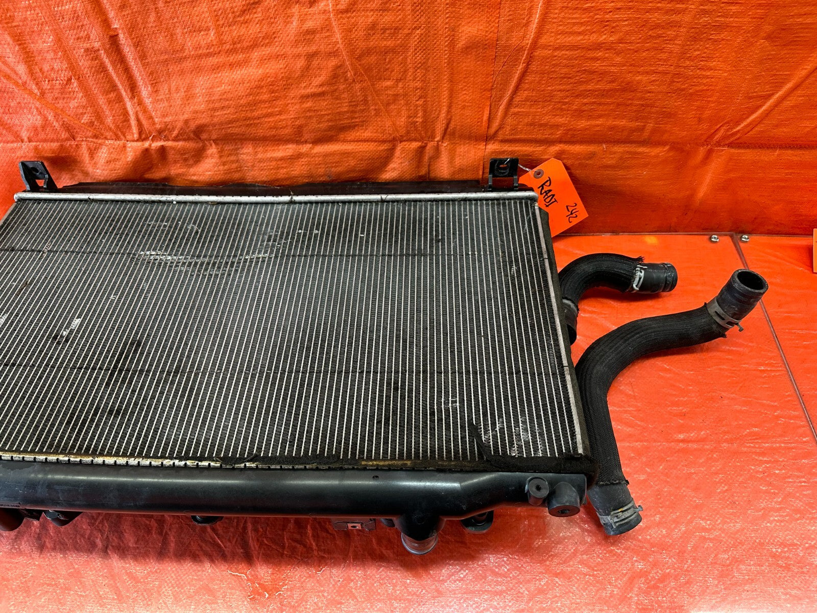 16 20 INFINITI Q50   RED SPORT 400   RADIATOR   100% COMPLETE W/ FANS   OEM #24217