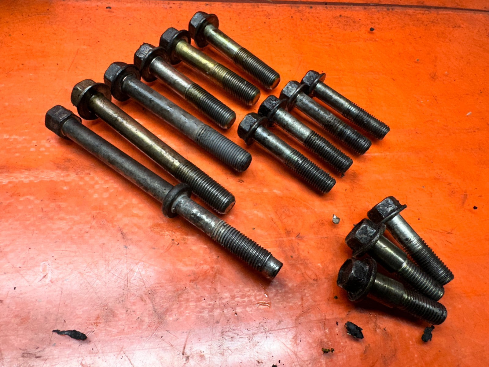 04-08 ACURA TSX 4D 2.4L K24A2 AUTOMATIC TRANSMISSION BELL HOUSING BOLTS #3425
