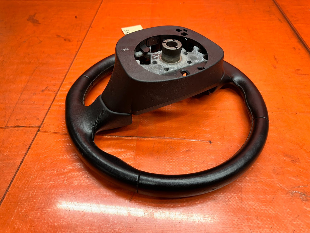 14-15 INFINITI Q50 3.7L AWD LEATHER STEERING WHEEL BARE MOUNTING FRAME OEM #34514