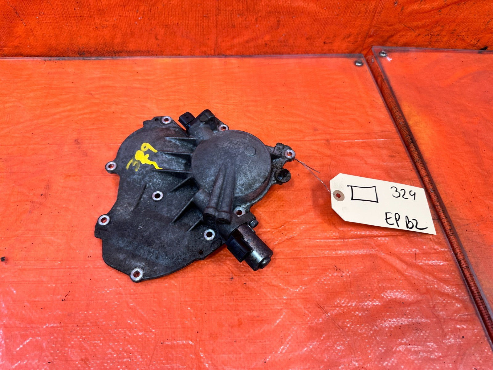 08 15 INFINITI G37 Q60 3.7L RIGHT PASSENGER VVT CAM SPROCKET VTC COVER #3290