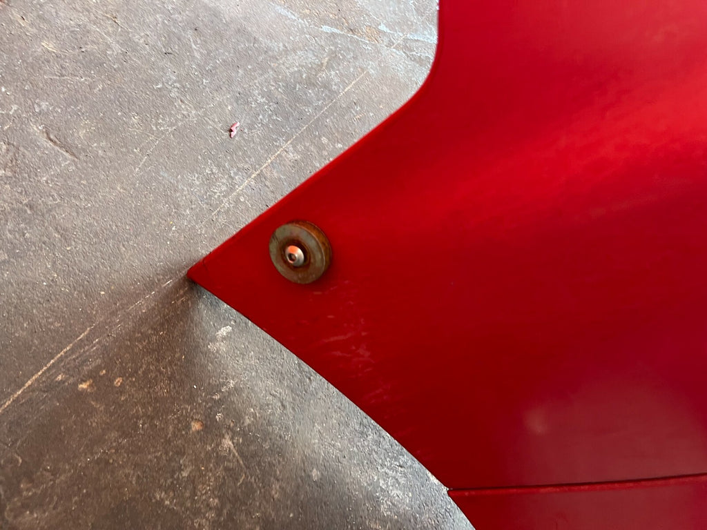 94 97 ACURA INTEGRA 2 & 4 DOOR   FRONT BUMPER COVER   RED   OEM OE FACTORY10