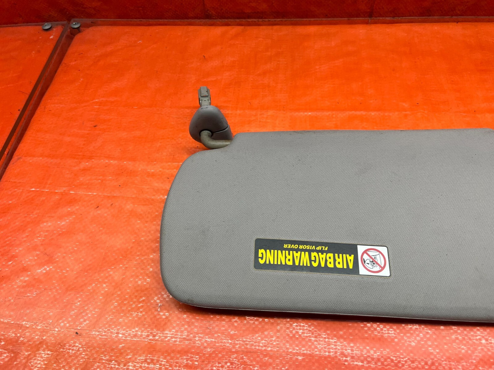 04 05 ACURA TSX   SUN VISOR   PASSENGER RIGHT SIDE   GRAY COLOR   OEM #1566