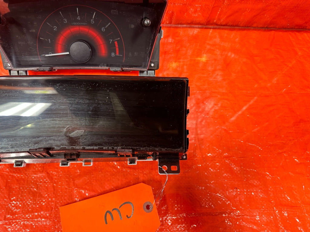 2013 13 HONDA CIVIC SI 2D COUPE   RED FACE   INSRTUMENT CLUSTER SPEEDOMETER OEM5