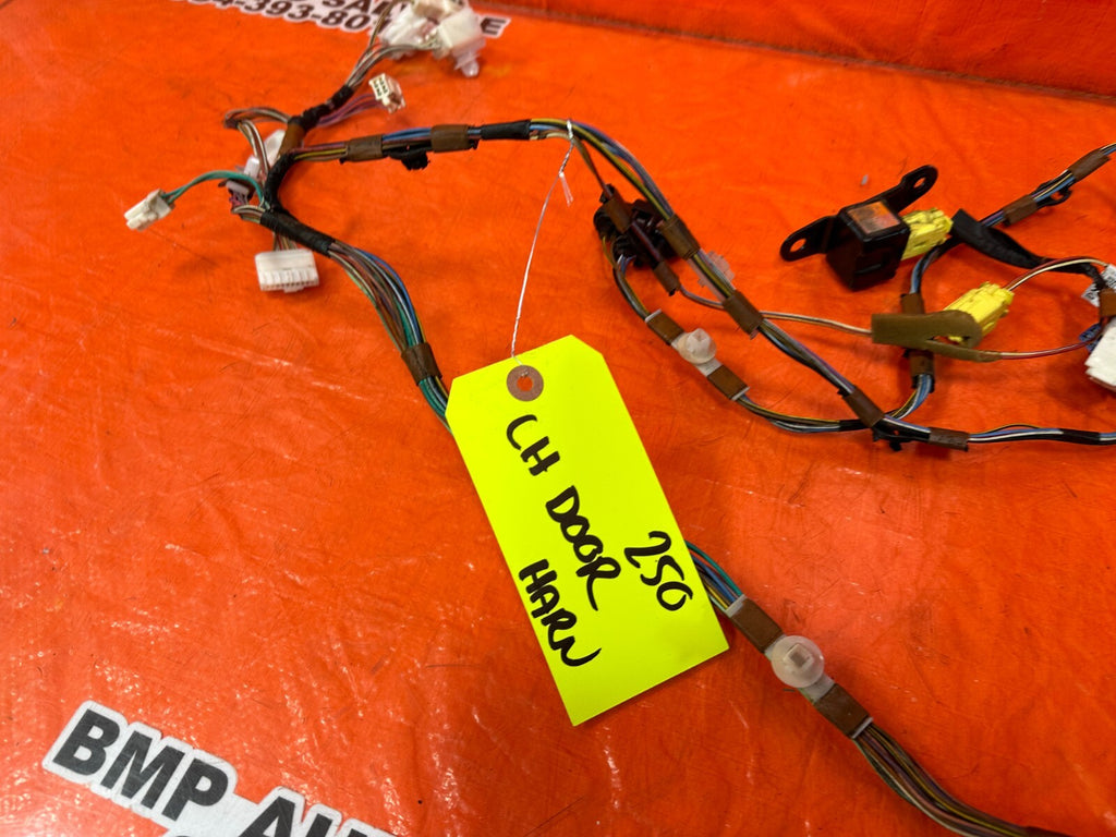 2000 00 TOYOTA CELICA GTS GT S   DRIVER LEFT FRONT DOOR WIRING HARNESS #2504