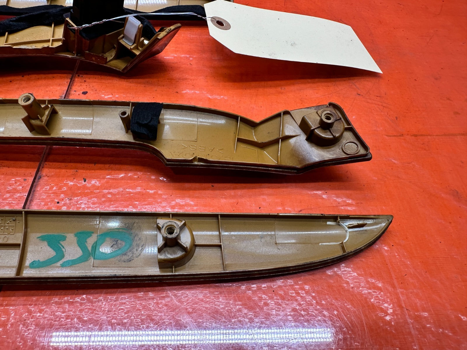 04 08 ACURA TSX 2.4L INTERIOR WOOD GRAIN DASH DOOR TRIM SET OEM #3308