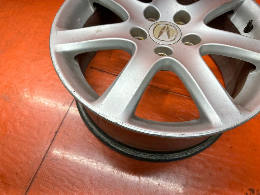 04 08 ACURA TSX 2.4L 17 INCH 7 SPOKE ALLOY WHEEL RIM 17x7 5x114.3 OEM FACTORY  313