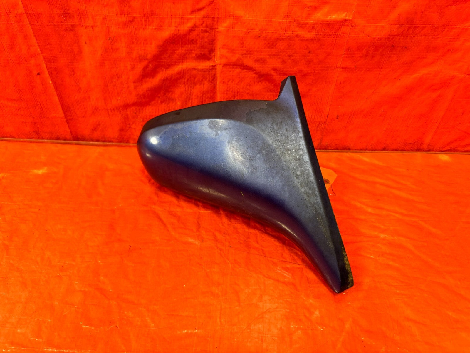 96 00 HONDA CIVIC COUPE PASSENGER RIGHT EXTERIOR SIDE VIEW MIRROR BLUE POWER OEM0