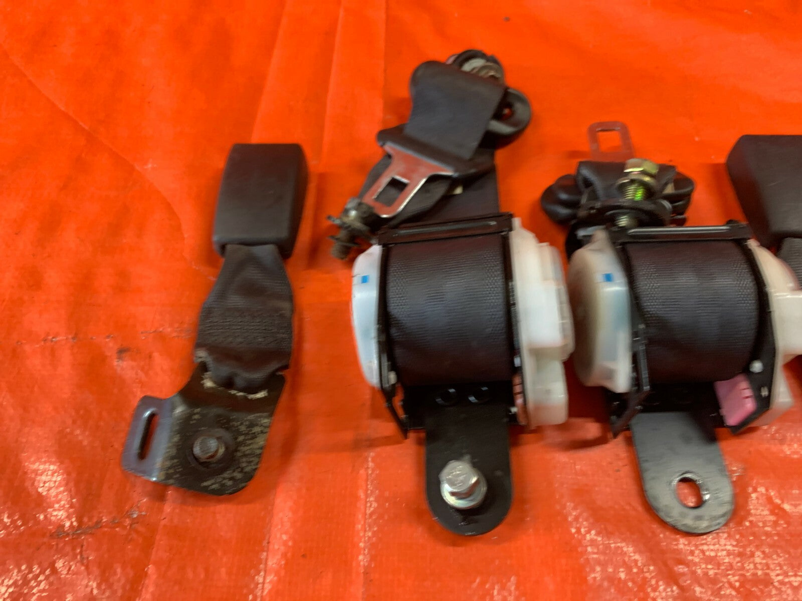 OEM 2003 03 ACURA RSX TYPE S   REAR SEAT BELT SET DRIVER LEFT PASSENGER RIGHT3
