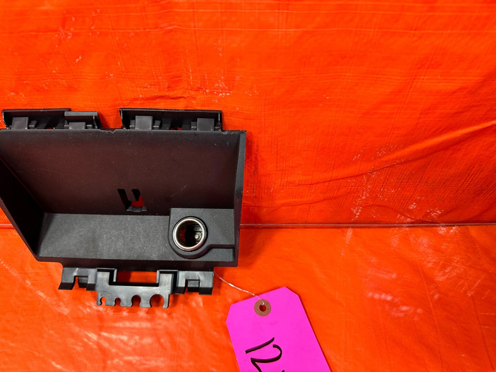 12 21 SUBARU WRX & STI SEDAN   CENTER CONSOLE TRIM TRAY PANEL W/ 12 V OEM #2665