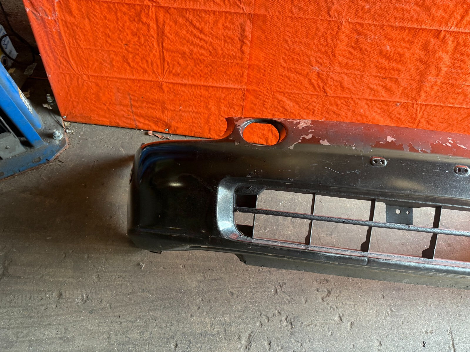 93 95 HONDA DEL SOL   FRONT BUMPER COVER   PRIMER COLOR   OEM #2949