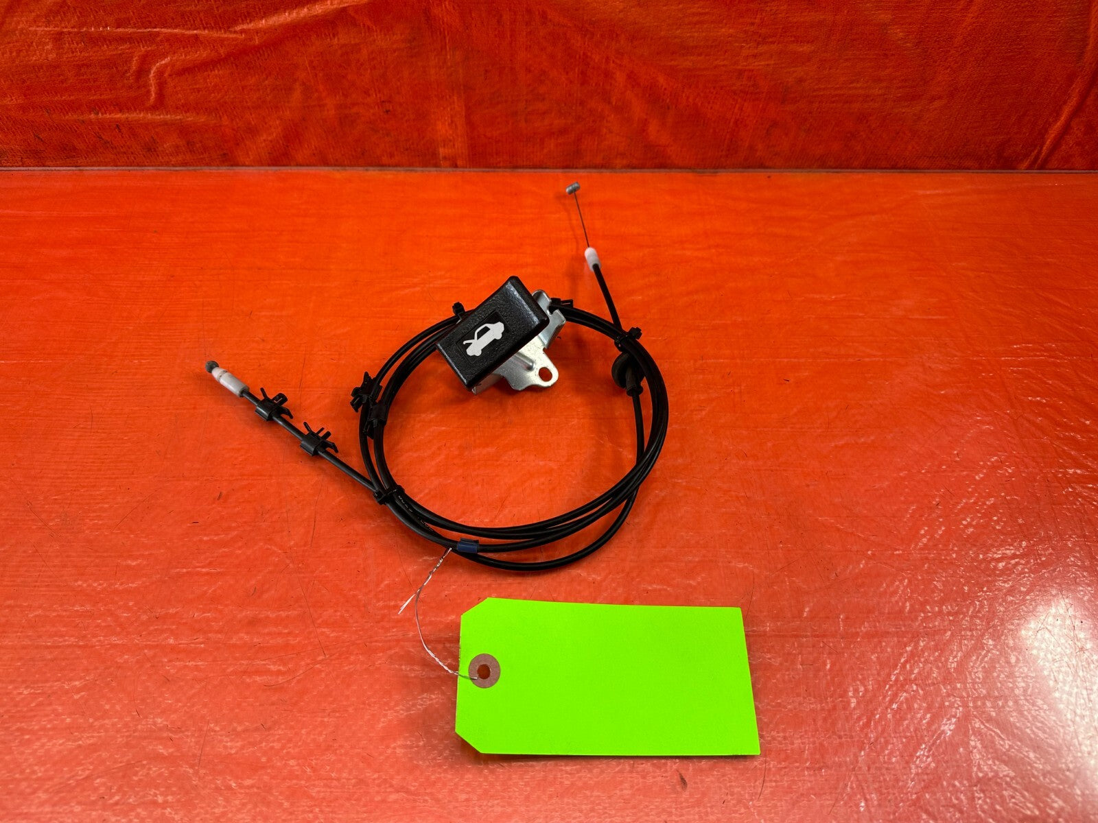 09 14 ACURA TSX   HOOD RELEASE WIRE CABLE W/ PULL LEVER HANDLE   OEM FACTORY 2330