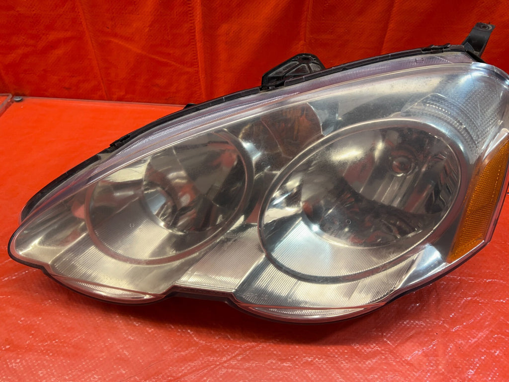 02 04 ACURA RSX   HEADLIGHT HEADLAMP   DRIVER LEFT LH   AFTERMARKET 1 BAD TAB6