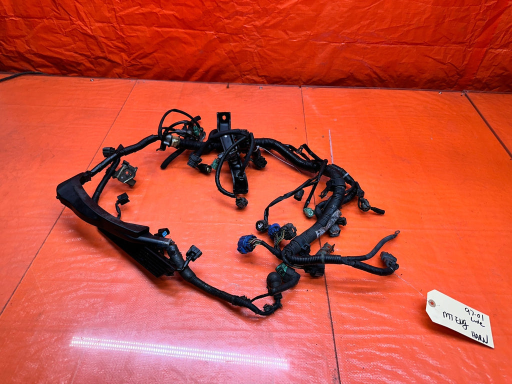 97 01 HONDA PRELUDE   MANUAL   H22A4 ENGINE WIRE HARNESS WIRING LOOM OEM #97 010