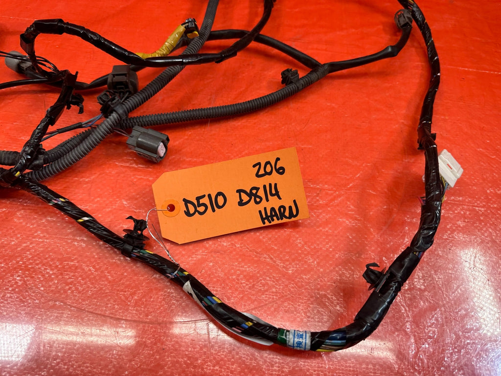 2013 LANCER EVOLUTION X EVO 10 MR DRIVER LEFT BODY WIRE HARNESS WIRING LOOM #20612