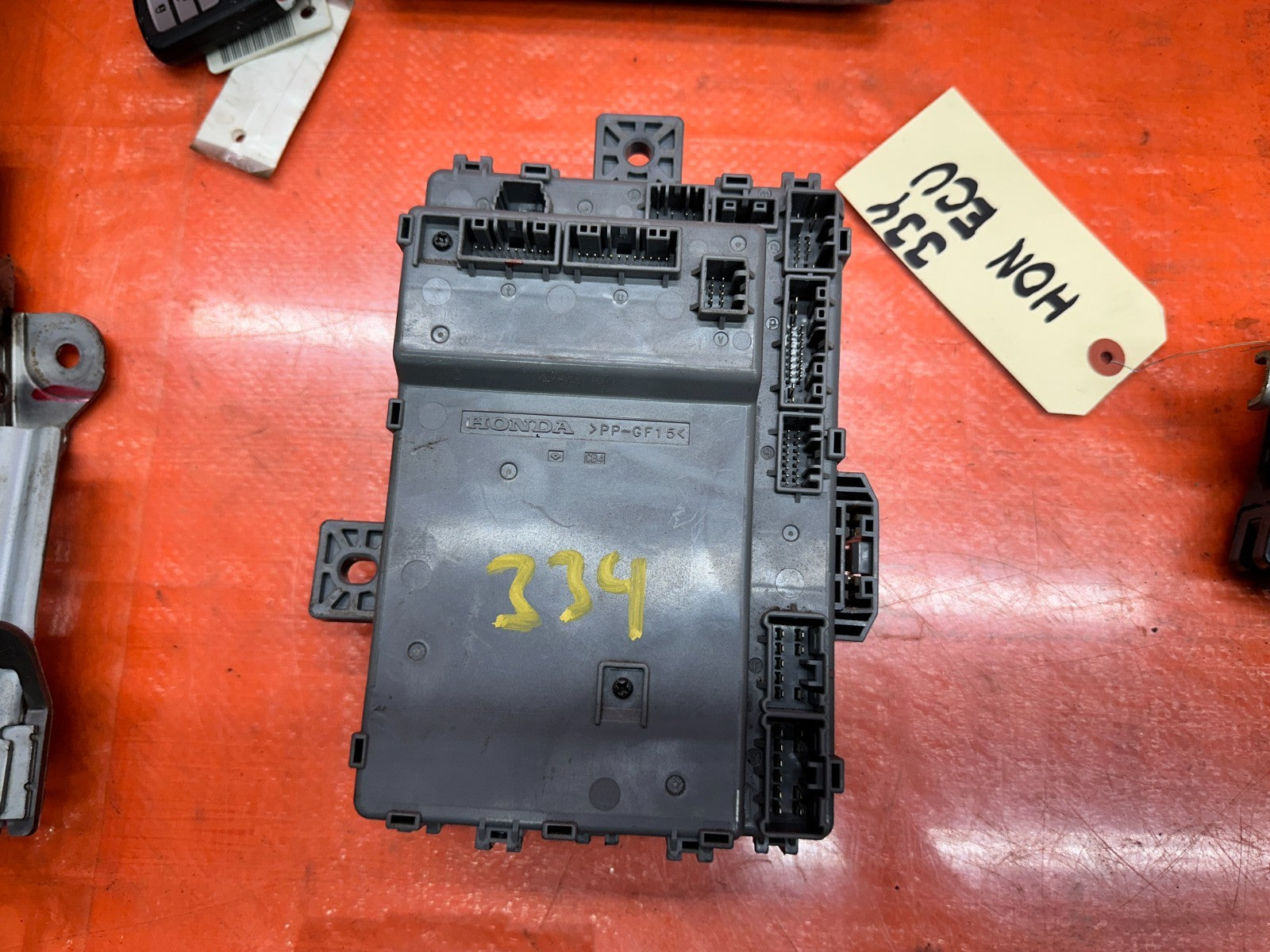 13 15 HONDA CIVIC SI 2.4L ECU FUSE BOX IGNITION SWITCH IMMOBILIZER KEY SET 33412