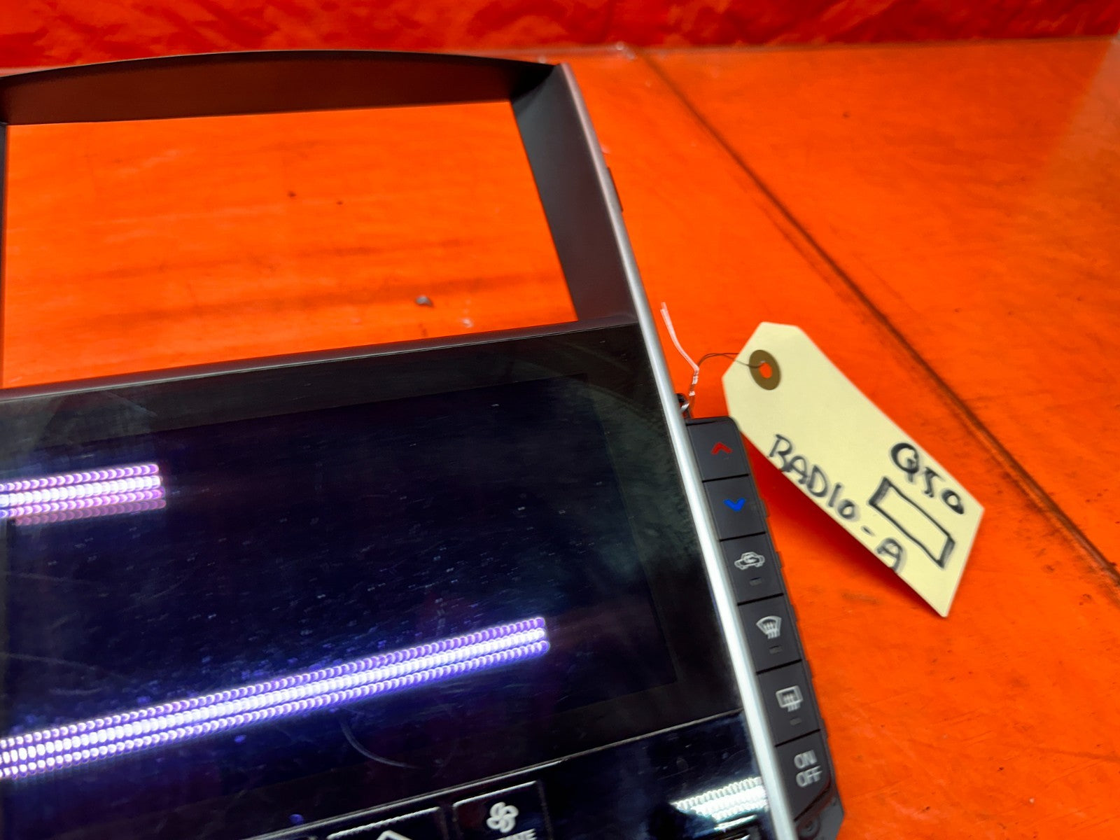 14-19 INFINITI Q50 4D UPPER RADIO NAVIGATION DISPLAY TOUCH SCREEN 253914HB6A #Q59