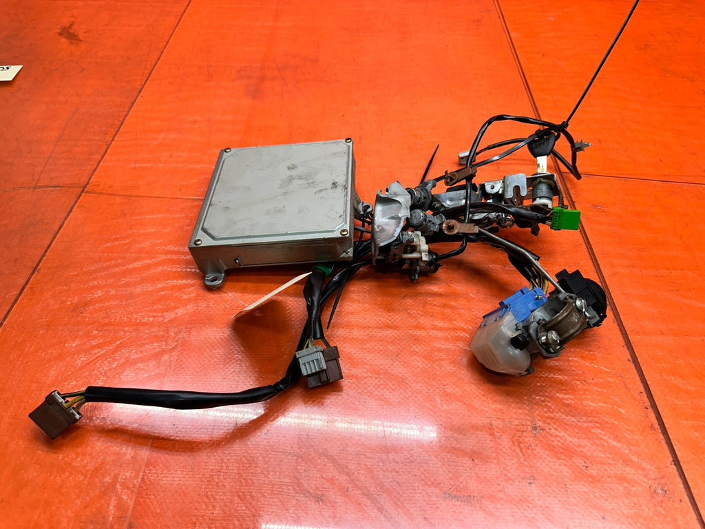 97 01 HONDA PRELUDE 2.2L ECU IMMOBILIZER IGNITION SWITCH CYLINDER LOCKS OEM #33512