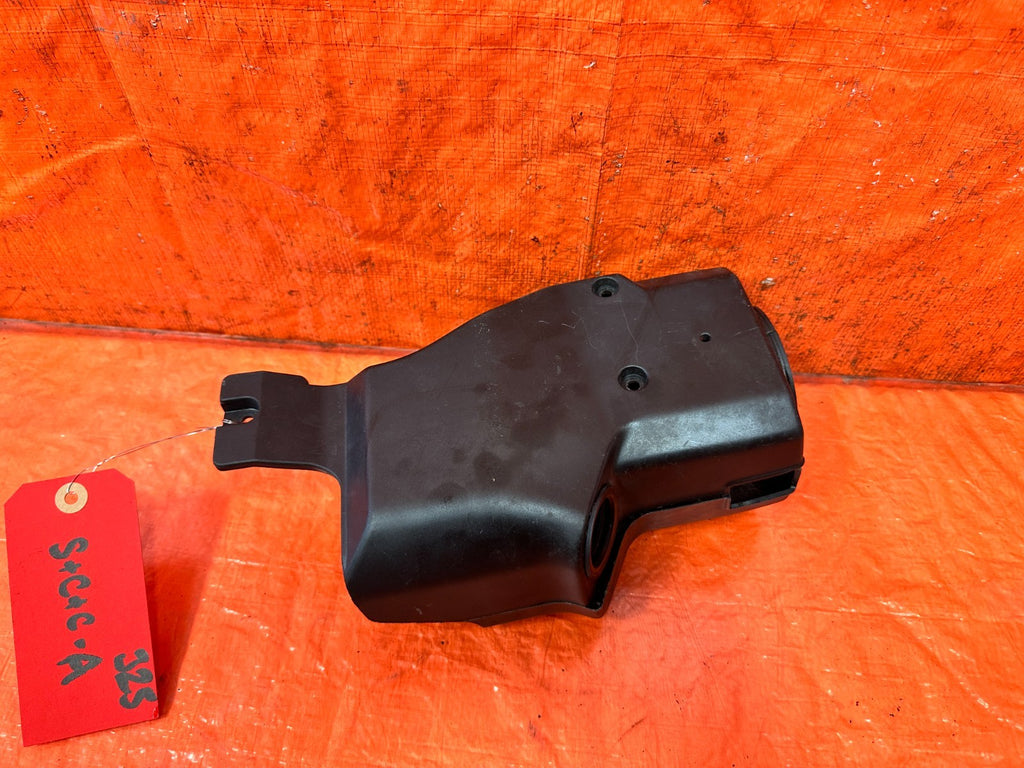 90 91 HONDA CIVIC HATCH KEY IGNITION STEERING COLUMN COVER TOP BOTTOM OEM 3255