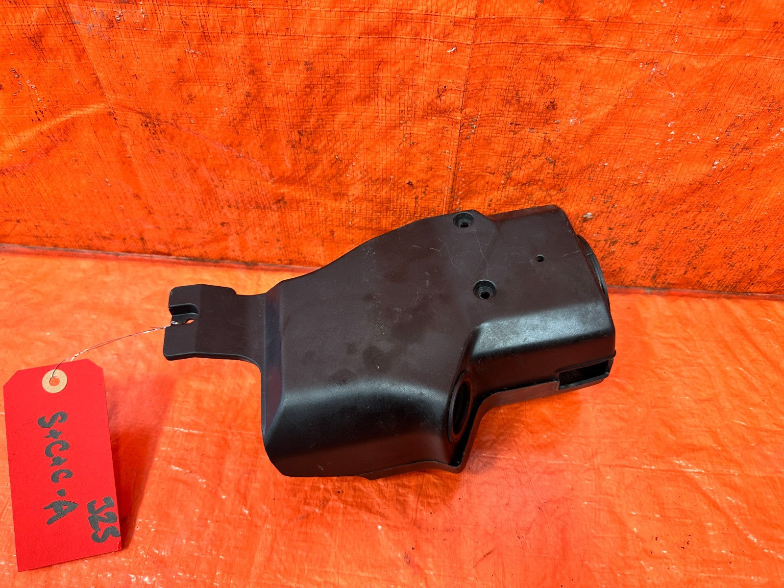 90 91 HONDA CIVIC HATCH KEY IGNITION STEERING COLUMN COVER TOP BOTTOM OEM 3255