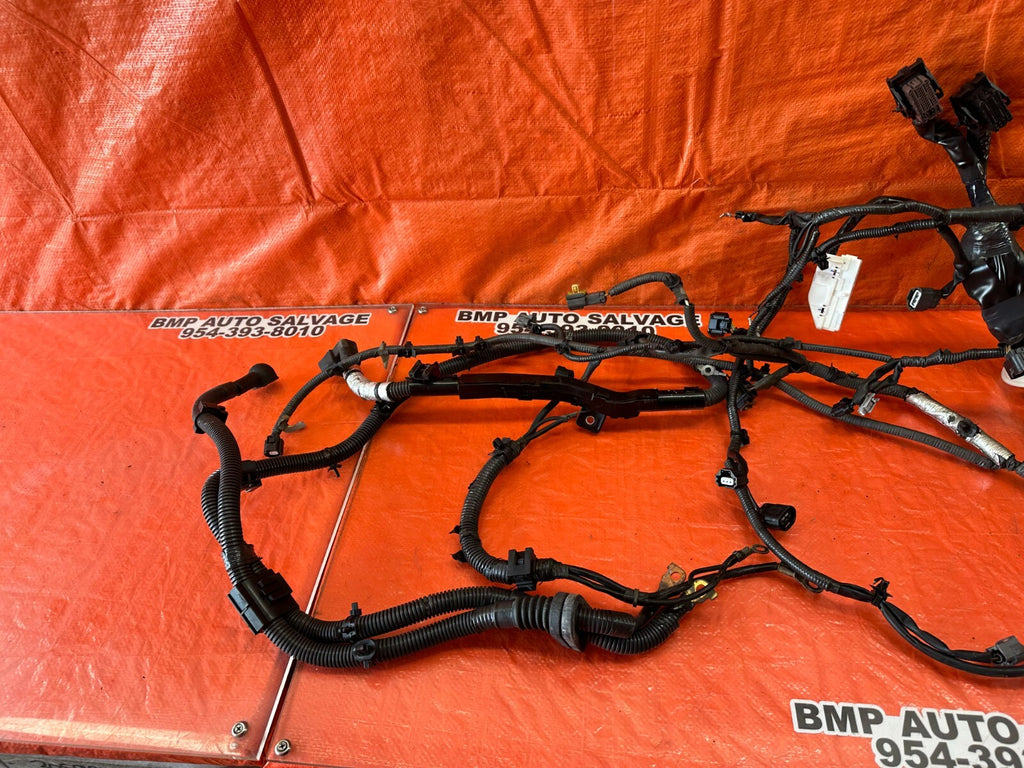 2010 INFINITI G37   VQ37VHR   6 SPEED MANUAL ENGINE HARNESS WIRING LOOM OEM 24513