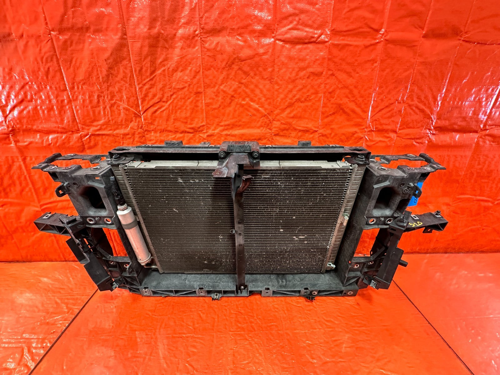INFINITI G37 COUPE CONVERTIBLE   RADIATOR SUPPORT W/ FANS RADIATOR CONDENSER OEM0