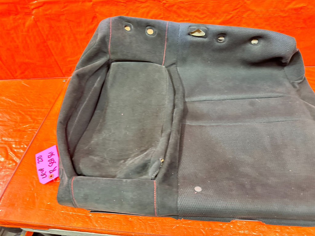 07 08 HONDA CIVIC SI SEDAN   LEFT REAR UPPER SEAT SKIN COVER FABRIC CLOTH   2705