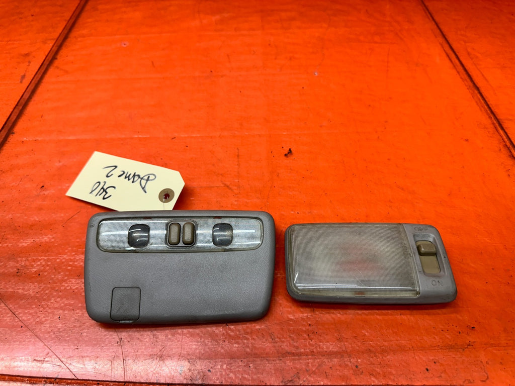 94-01 ACURA INTEGRA INTERIOR CEILING MAP DOME LIGHT LAMPS SET OEM #3400