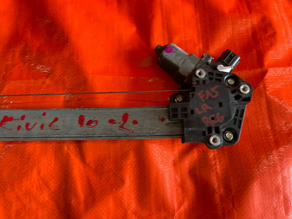 06 11 HONDA CIVIC SEDAN 4 DOOR   DRIVER LEFT REAR WINDOW REGULATOR   OEM OE3