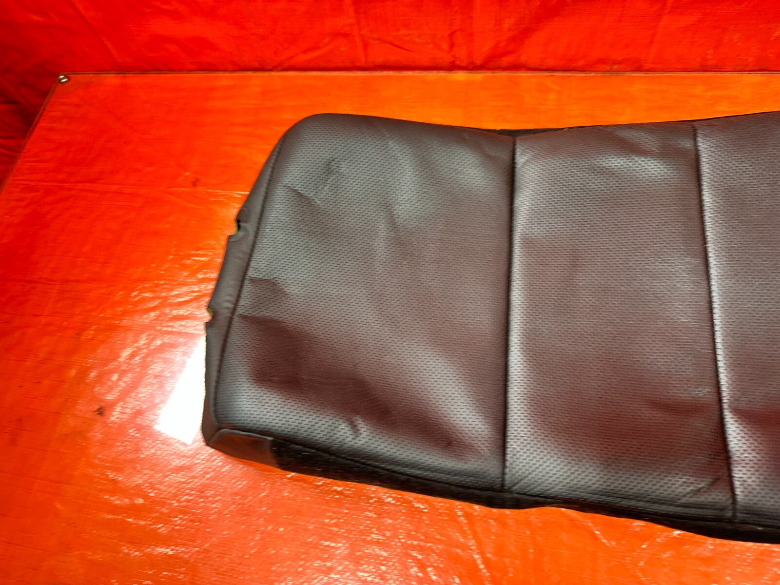 09 10 ACURA TSX   BLACK LEATHER RIGHT REAR INNER UPPER SEAT COVER   OEM #2793