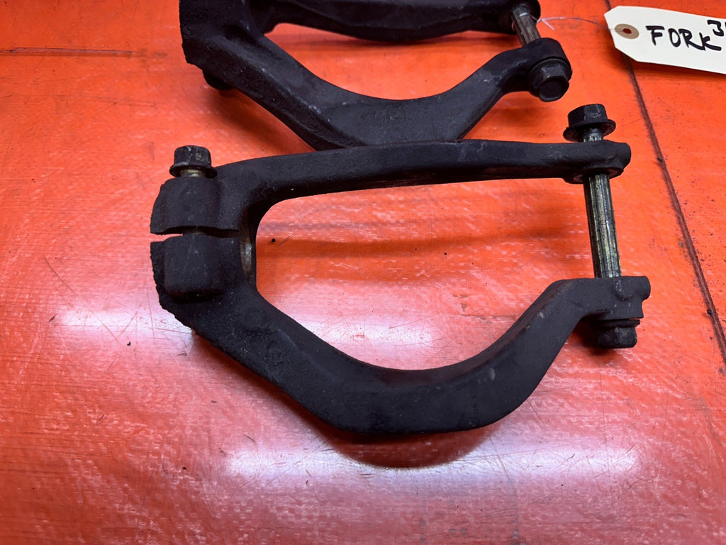 94-01 ACURA INTEGRA 92-00 CIVIC FRONT SUSPENSION SHOCK CLEVIS FORKS PAIR OEM #344