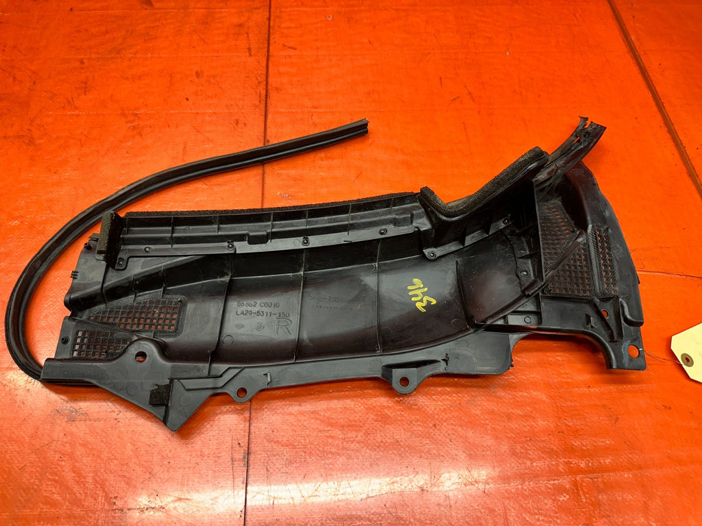 03-08 NISSAN 350Z PASSENGER RIGHT WINDSHIELD WIPER COWL TRIM PANEL OEM #3468