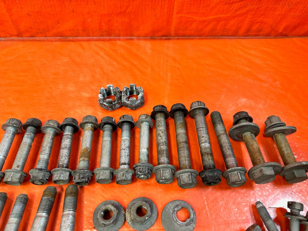 13 16 HYUNDAI GENESIS COUPE 3.8L   REAR TRAILING ARM CAMBER CASTER BOLTS #3187