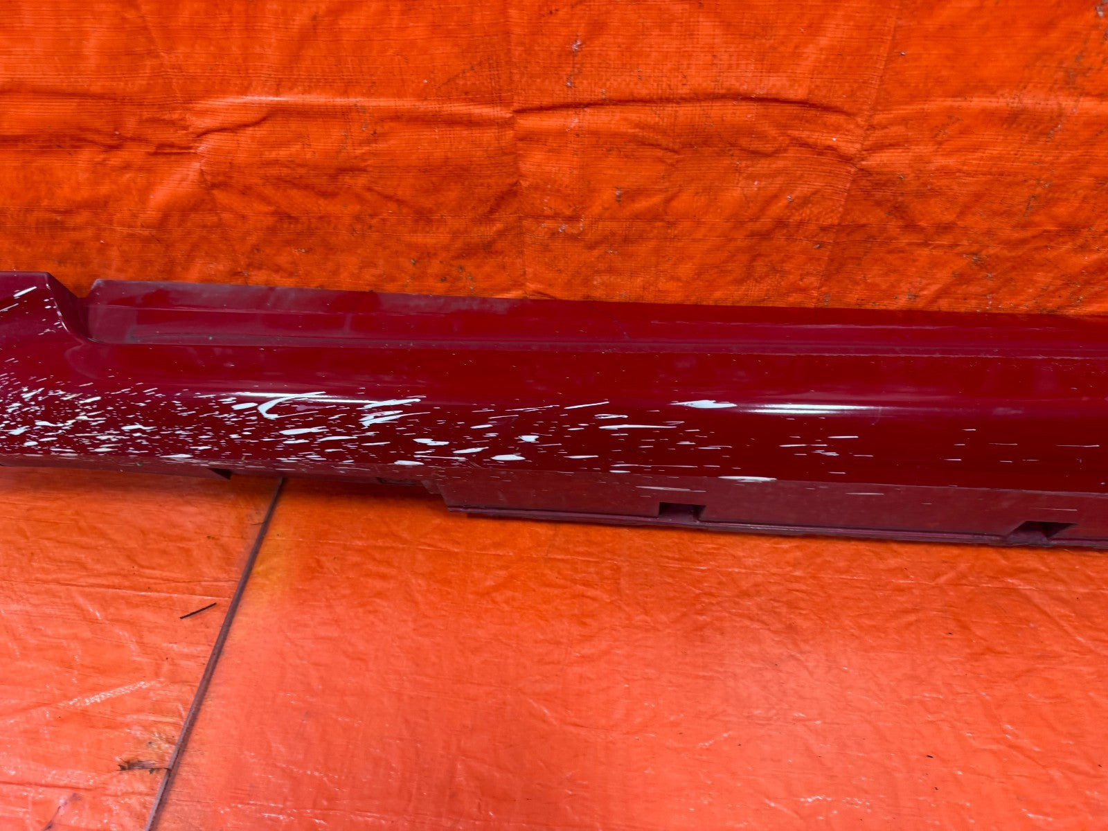08 15 INFINITI G37 Q60 COUPE   SIDE SKIRT ROCKER MOLDING TRIM LEFT SIDE OEM #32810
