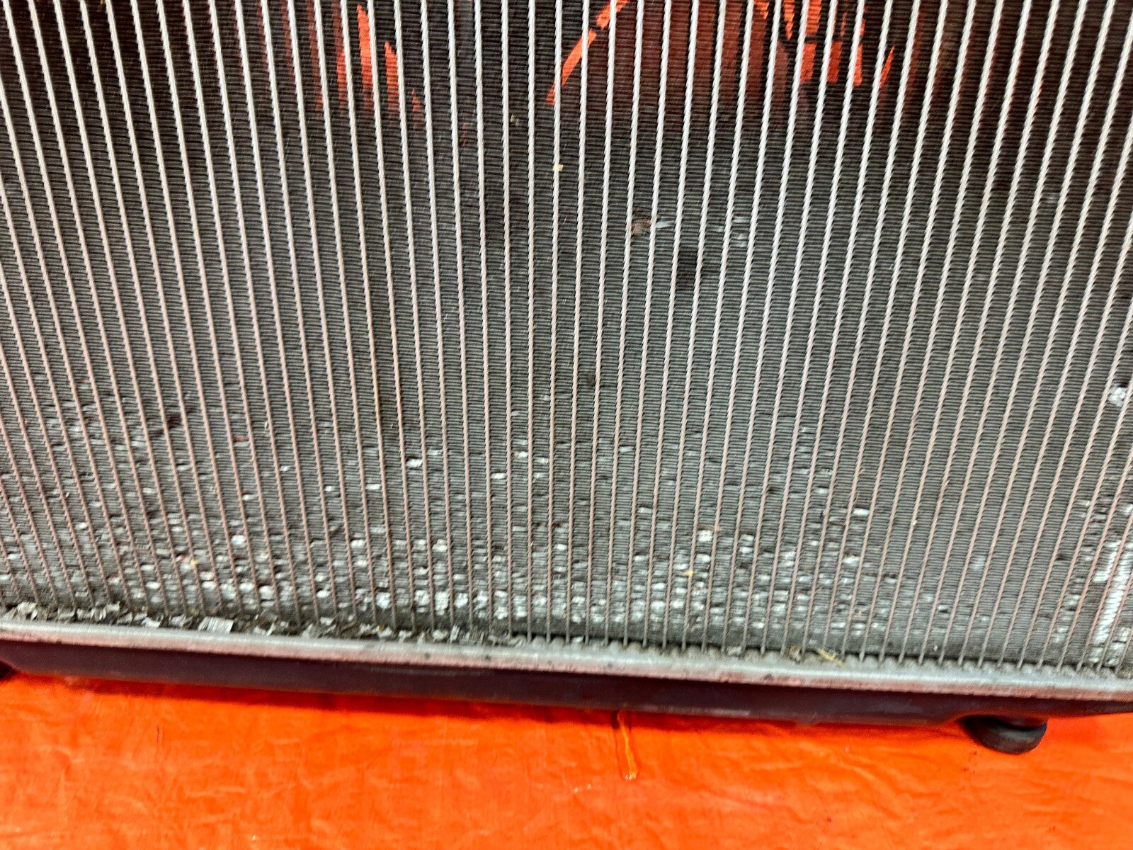 06 11 HONDA CIVIC SI   K20Z3 6 SPEED MANUAL RADIATOR ASSEMBLY   OEM FACTORY #2823