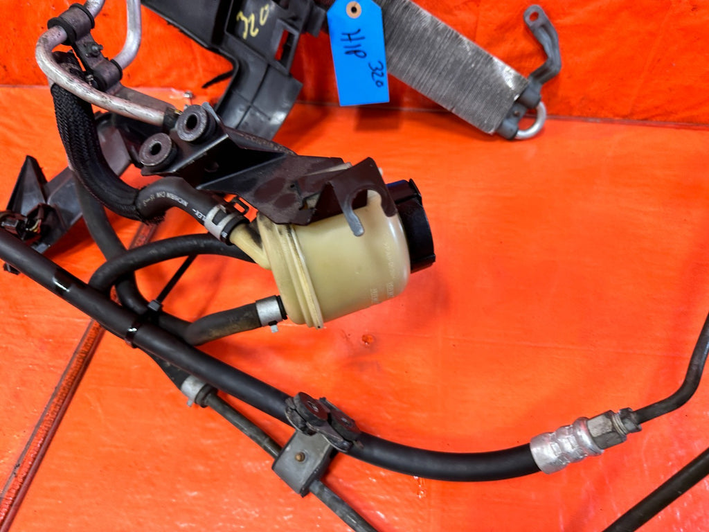 08 15 INFINITI G37 Q60 COUPE ALL POWER STEERING LINES W/ COOLER & PRESSURE LINE8