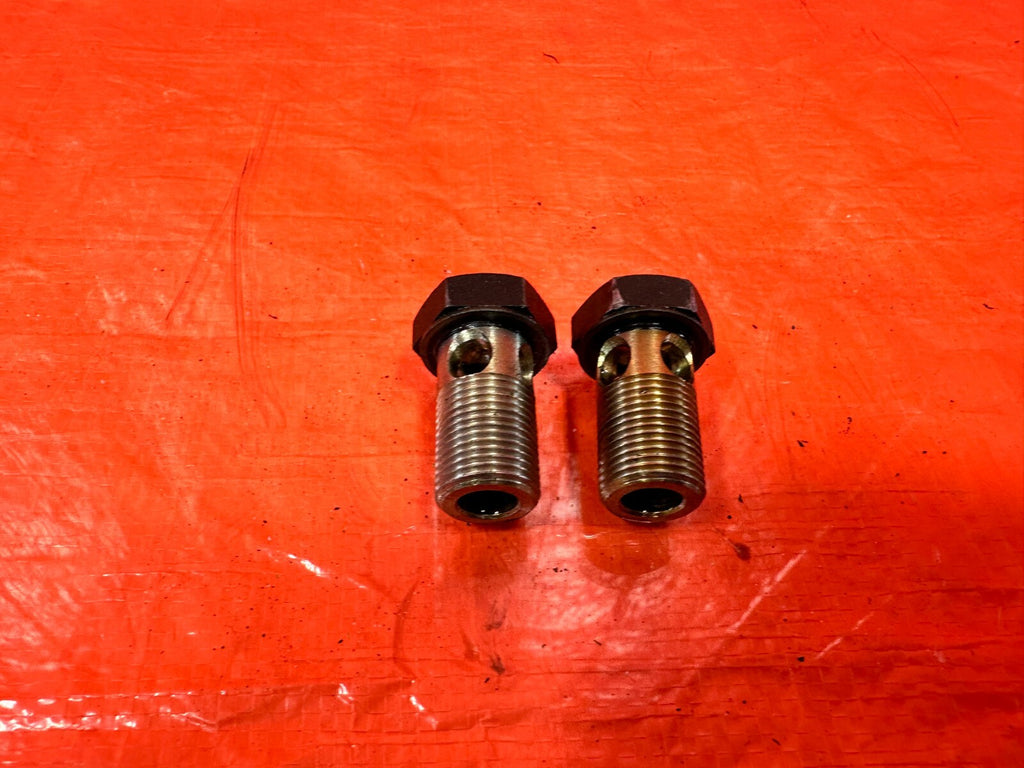 03 06 LANCER EVOLUTION VIII 8 EVO IX 9   4G63 OIL COOLER BOLTS OEM #EVO95