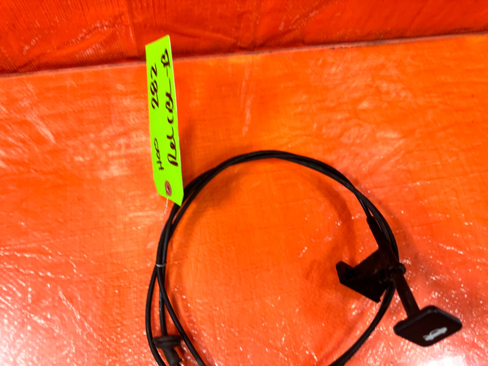06 11 HONDA CIVIC EX & SI   HOOD RELEASE CABLE WITH PULL LEVER COMPLETE OEM #2825