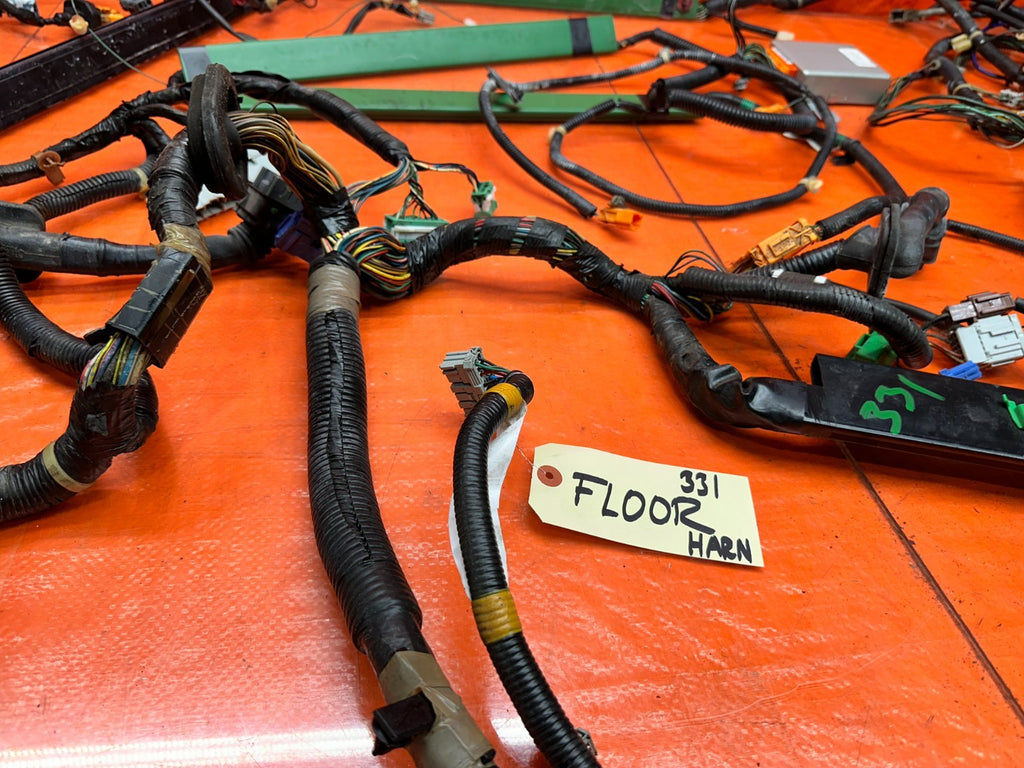 1998 2001 ACURA INTEGRA MAIN CABIN & FLOOR WIRE HARNESS LOOM COMBO   OEM #3319