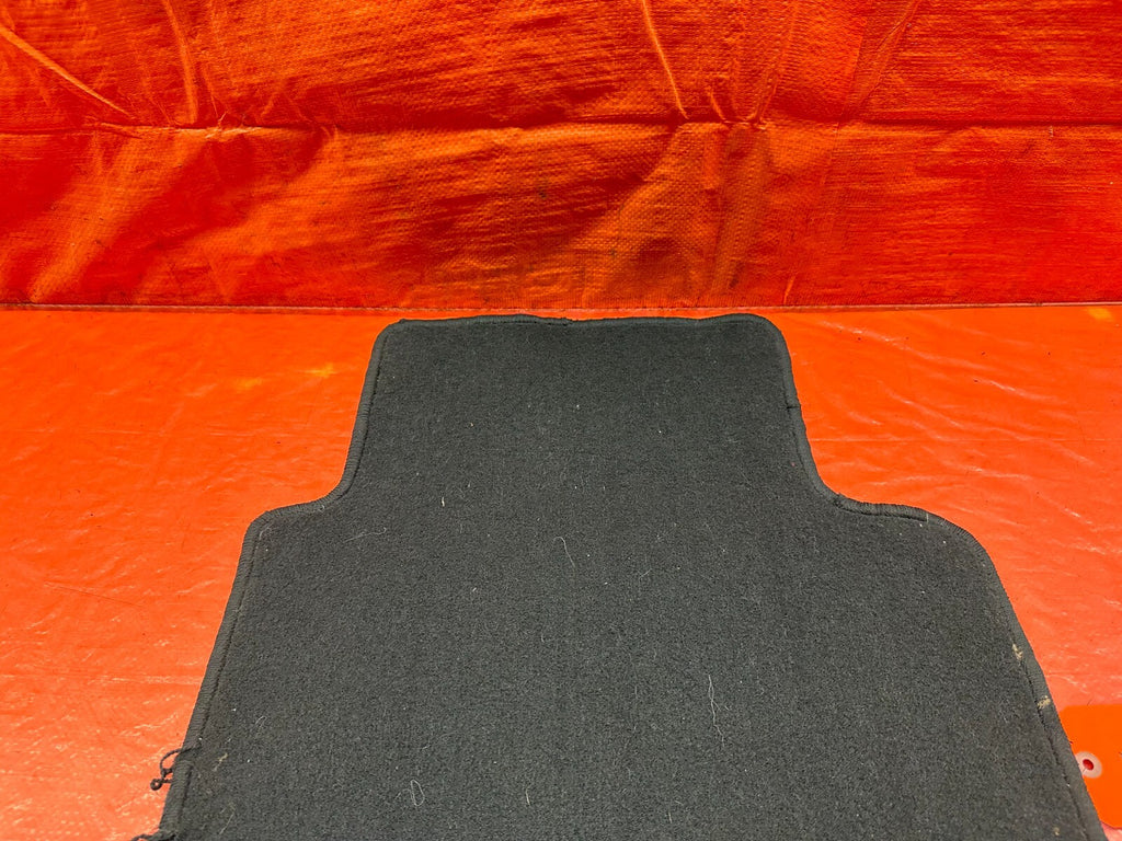 08 12 HONDA ACCORD SEDAN   PASSENGER RIGHT REAR FLOOR MAT   BLACK   OEM #2396