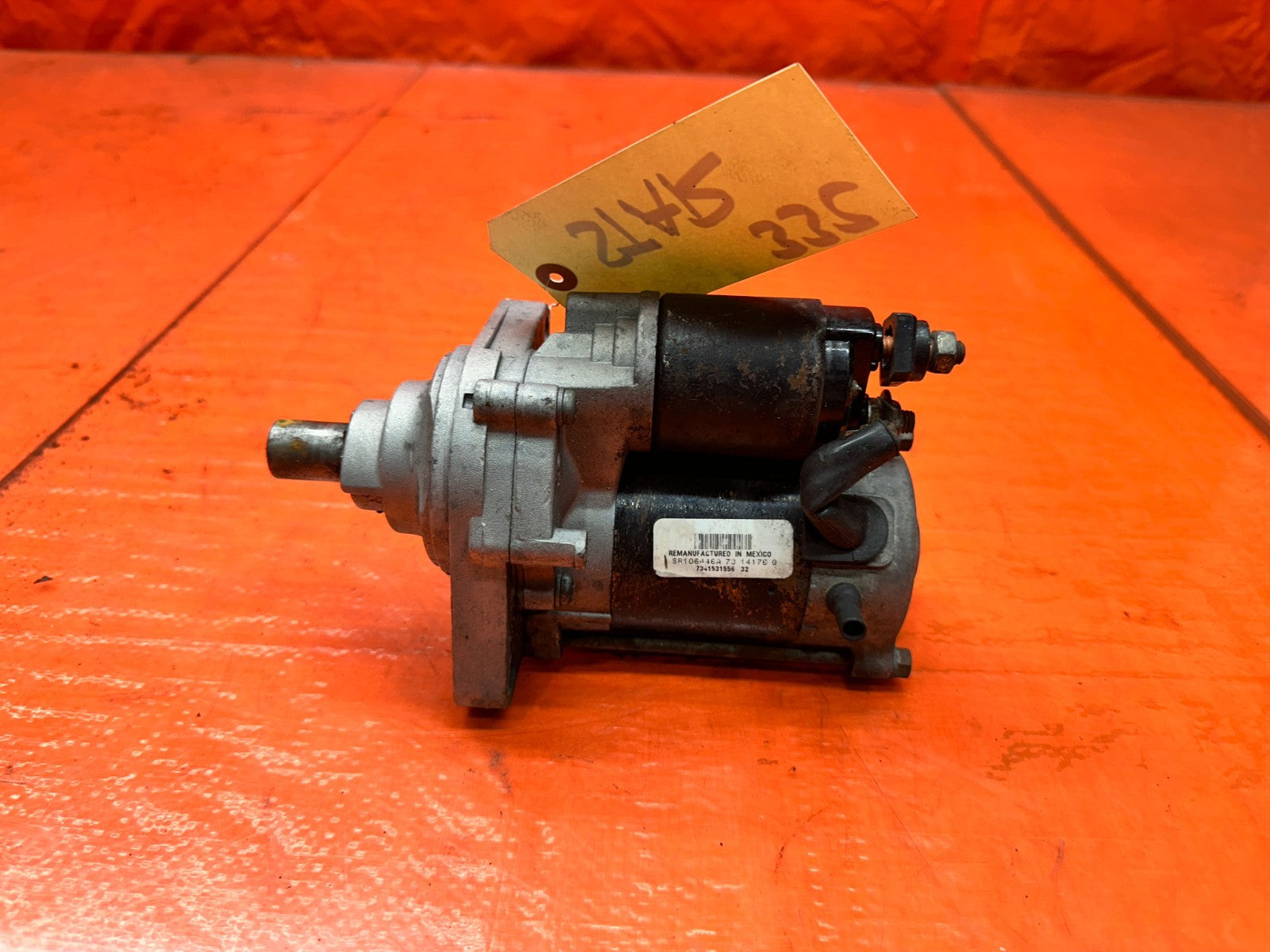 92 96 HONDA PRELUDE H22A MT MANUAL STARTER MOTOR OEM #3327