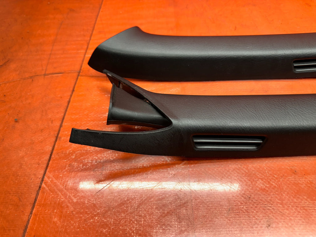 00-09 HONDA S2000 AP1 AP2 FRONT WINDSHIELD A PILLAR TRIM PAIR OEM #3377