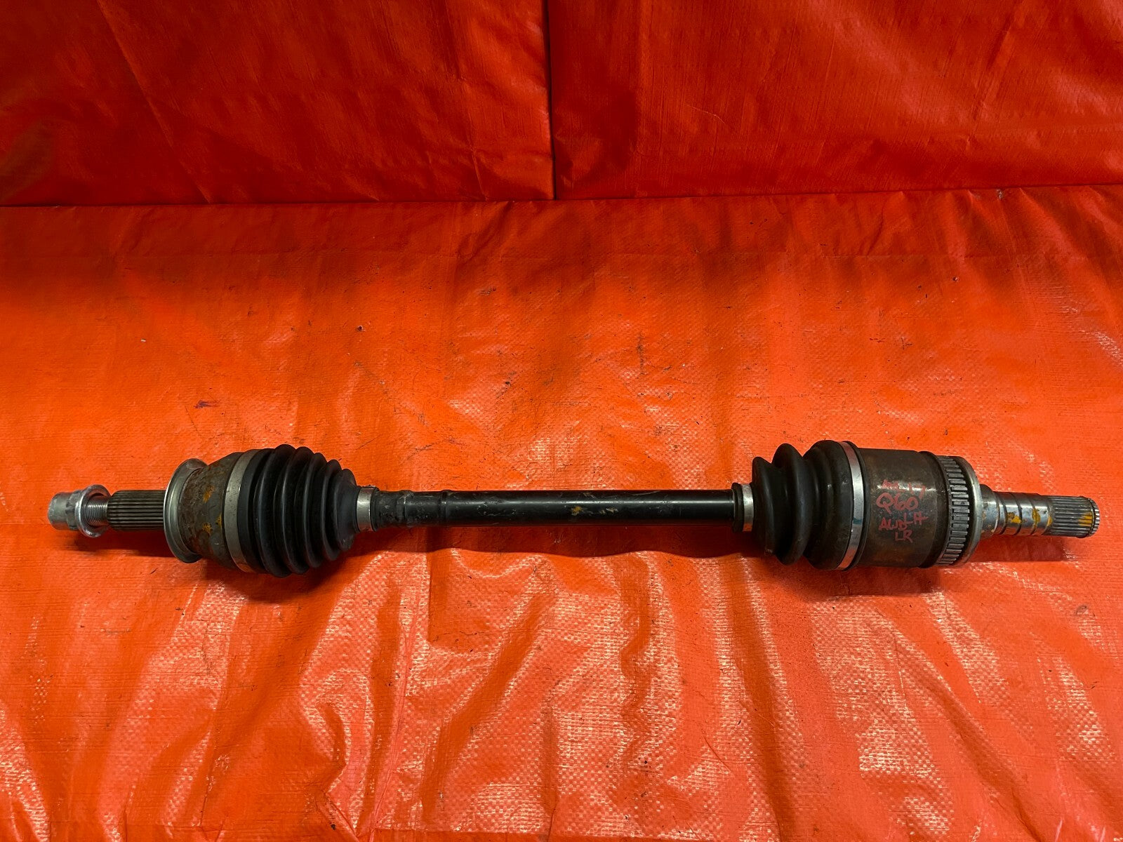 17 19 INFINITI Q60 ALL WHEEL DRIVE DRIVER LEFT REAR AXLE DRIVE SHAFT OEM FACTORY0