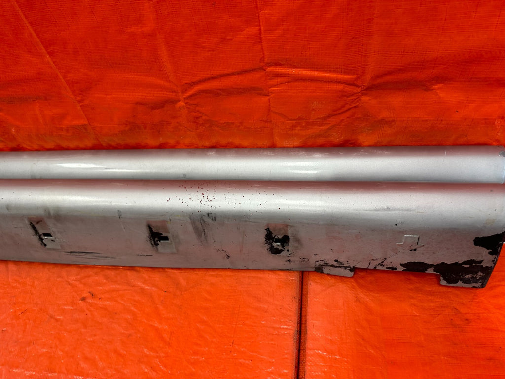 92 95 HONDA CIVIC 2D COUPE LEFT & RIGHT SIDE SKIRTS ROCKER MOLDING TRIM OEM #2573