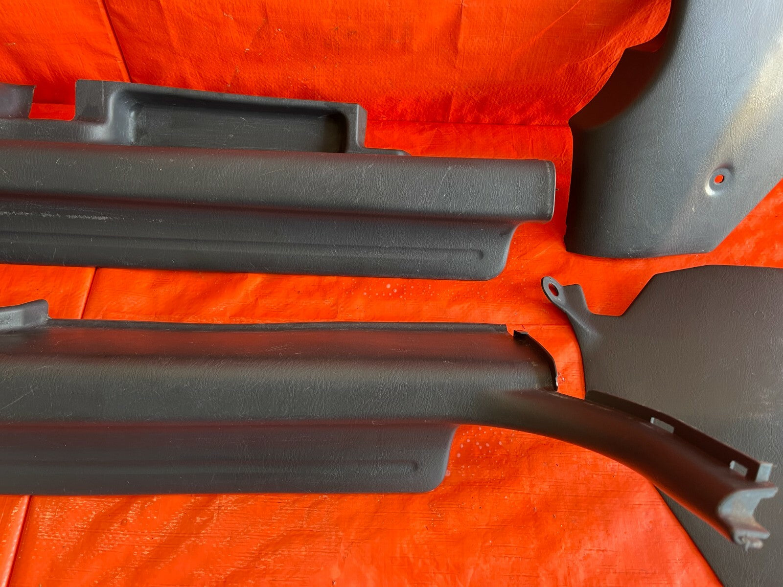 96 00 HONDA CIVIC   2D COUPE   FLOOR PILLAR KICK PANEL SET   LEFT RIGHT GRAY5