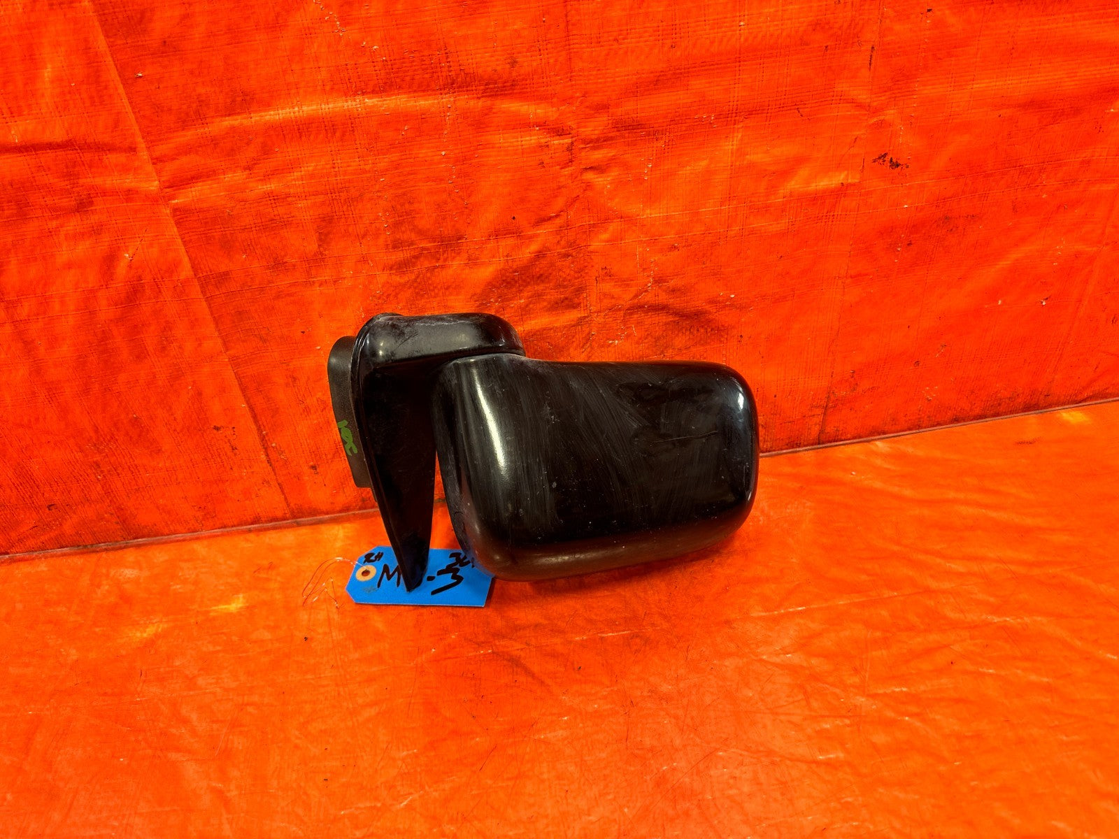 97 01 HONDA CR V EXTERIOR SIDE VIEW MIRROR   PASSENGER RIGHT SIDE BLACK OEM 3012