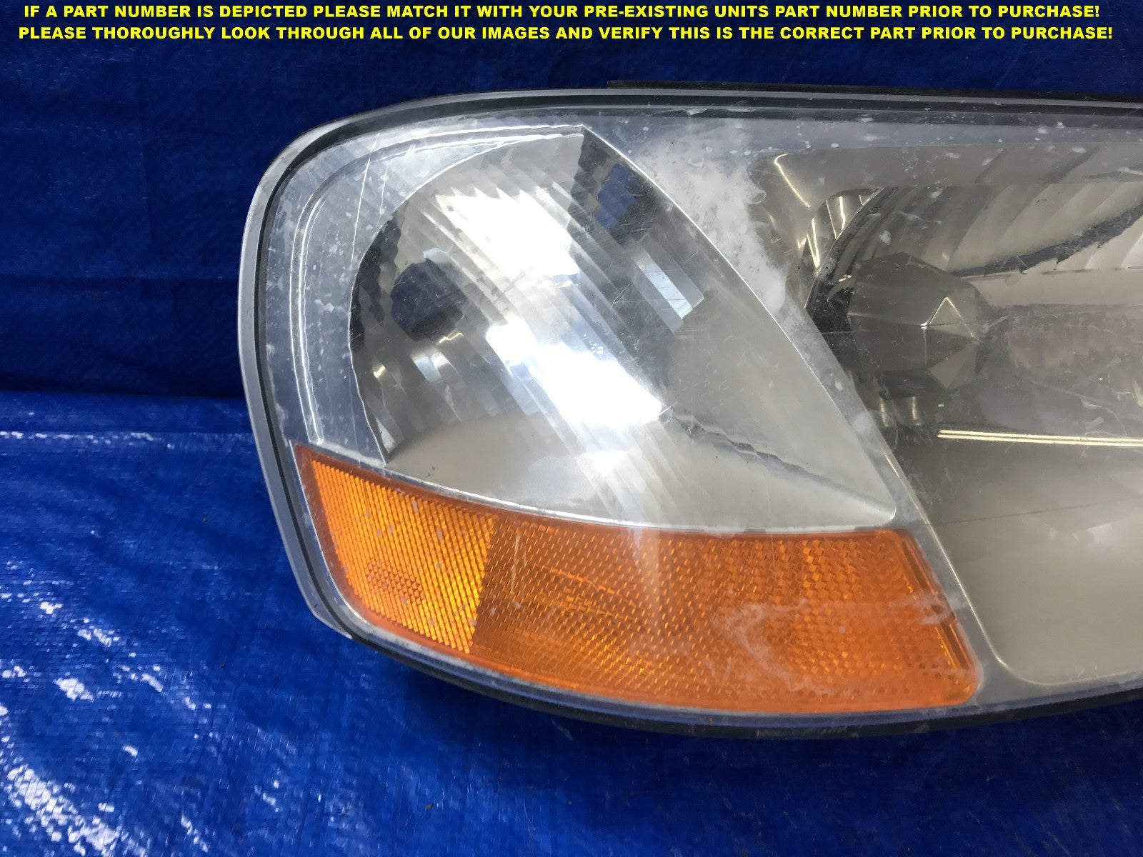 OEM 2002 2003 02 03 ACURA TL PASSENGER RIGHT HEADLIGHT HEADLAMP R RH 1
